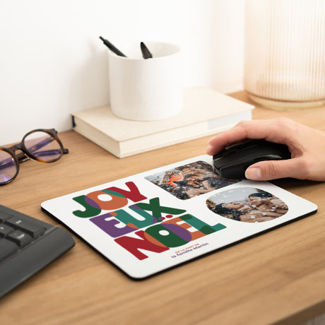 Tapis de souris Objets Rectangle Le joyeux noël