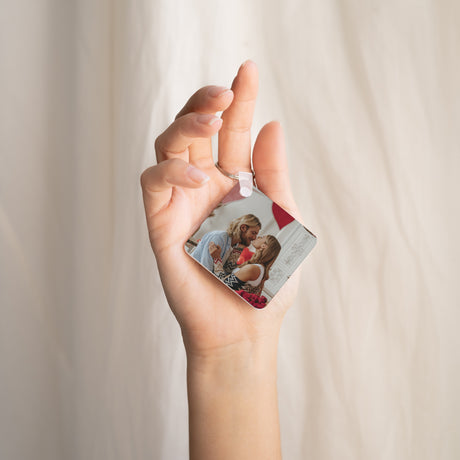 Porte-clés Objets Carré More amor por favor