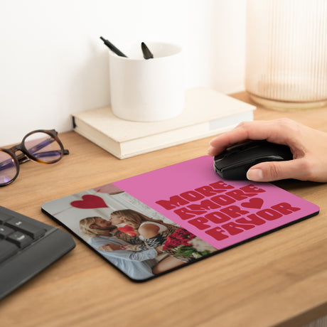 Tapis de souris Objets Rectangle More amor por favor