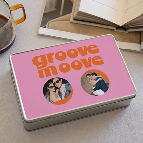 Boite métallique Objets Rectangle Groove moove