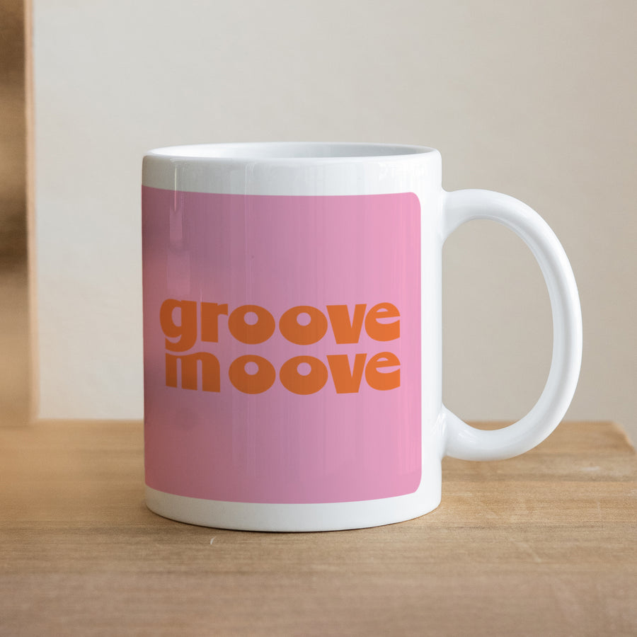 Mug Objets Blanc Groove moove photo