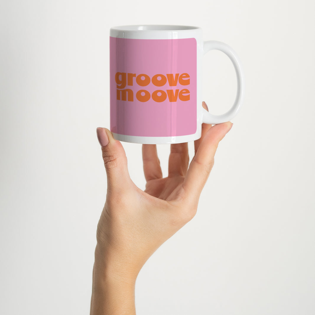 Mug Objets Blanc Groove moove photo N° 2