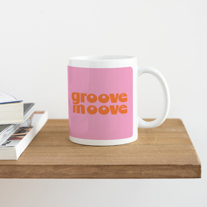 Mug Objets Blanc Groove moove photo N° 4