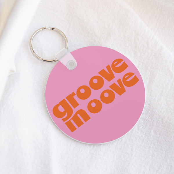 Porte-clés Objets Rond Groove moove photo