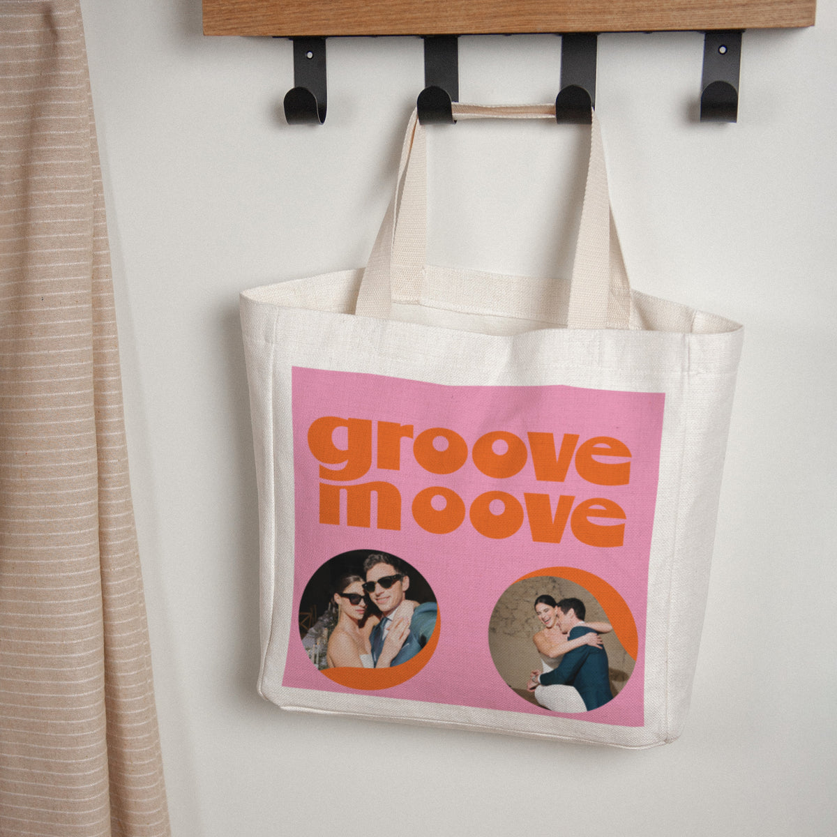 Tote bag Objets Anse en toile Groove moove photo N° 1