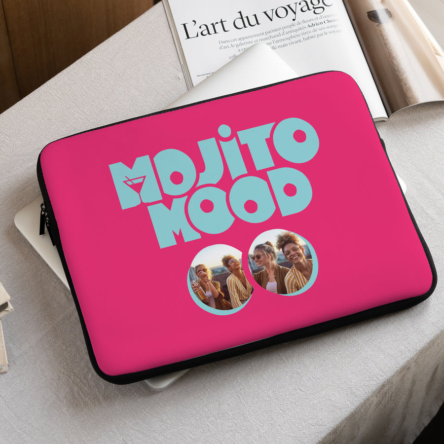 Housse ordinateur 15 pouces Mojito mood photo