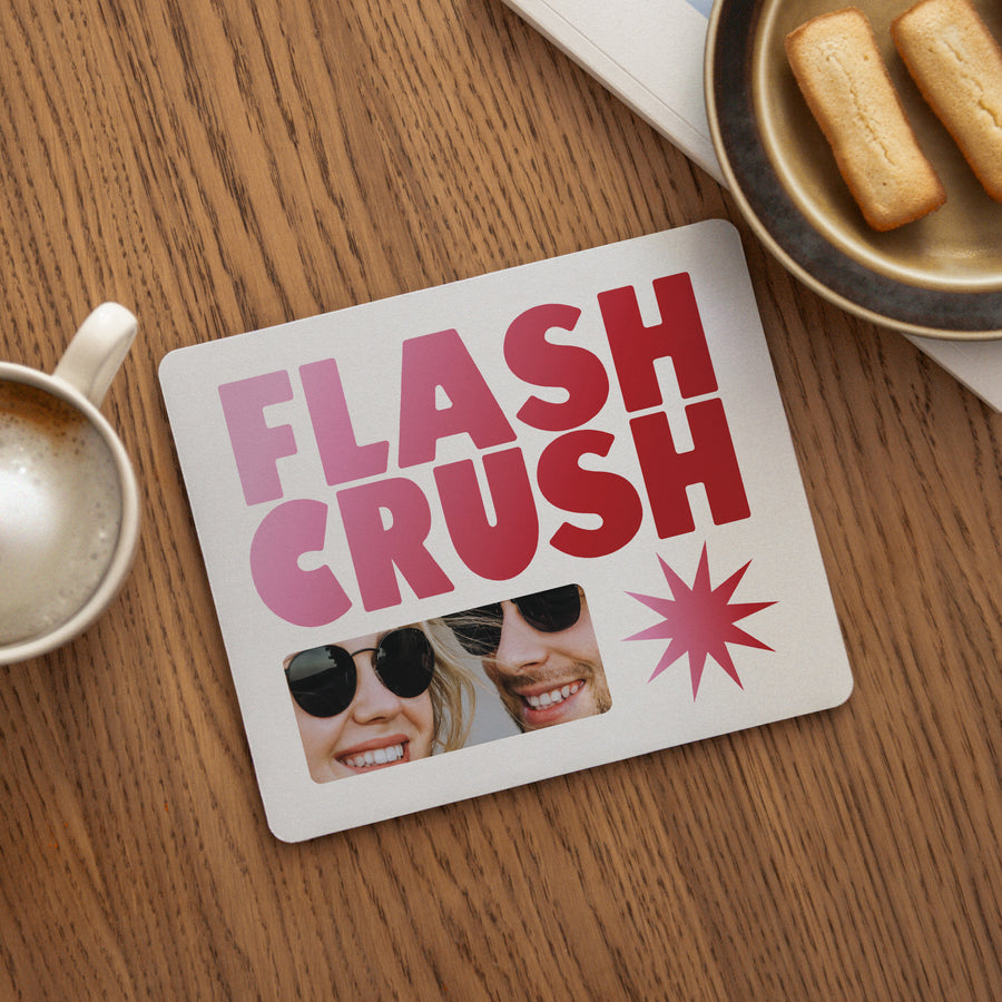 Tapis de souris Objets Rectangle Flash crush photo
