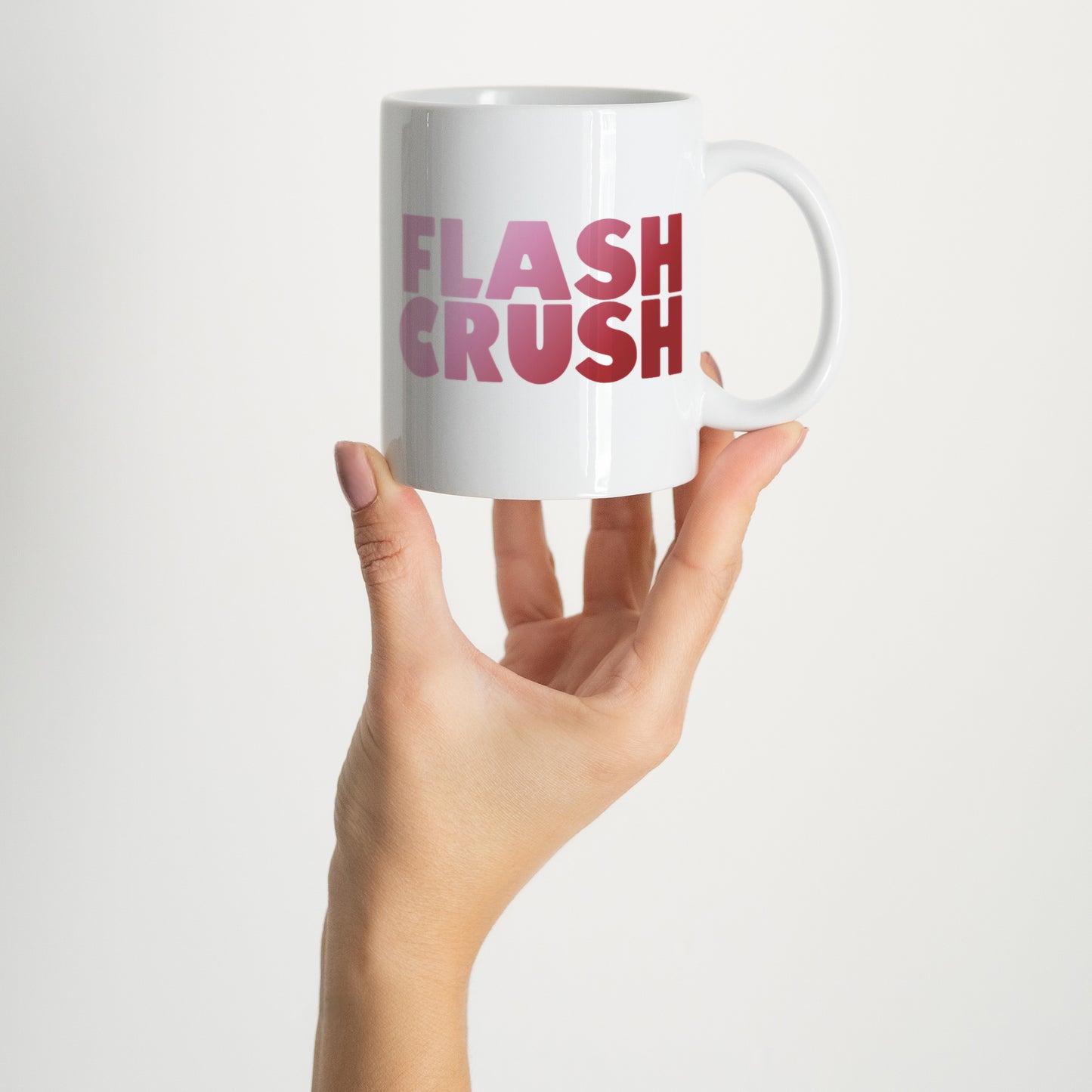 Mug Objets Blanc Flash crush photo N° 2