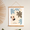 Affiche Portrait 30 x 40 cm Fleur sauvage photo N° 1