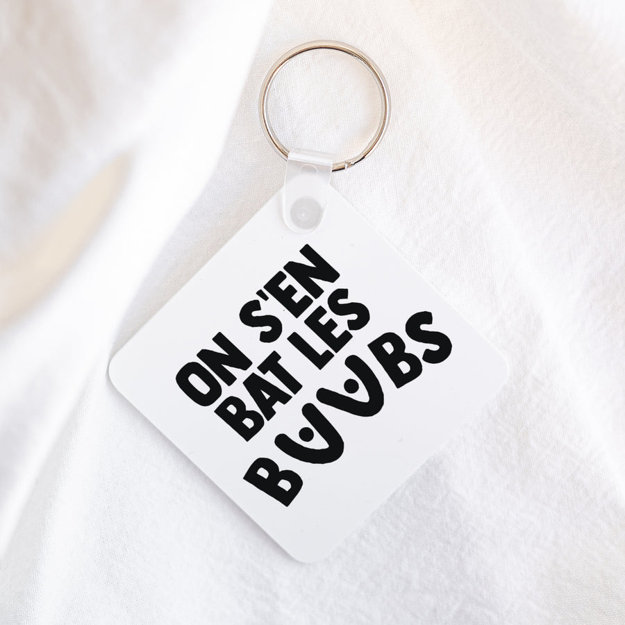 Porte-clés Objets Carré Boobs photo