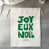 Hotte du père Noël Grand format Joyeux Noël Vert photo N° 2