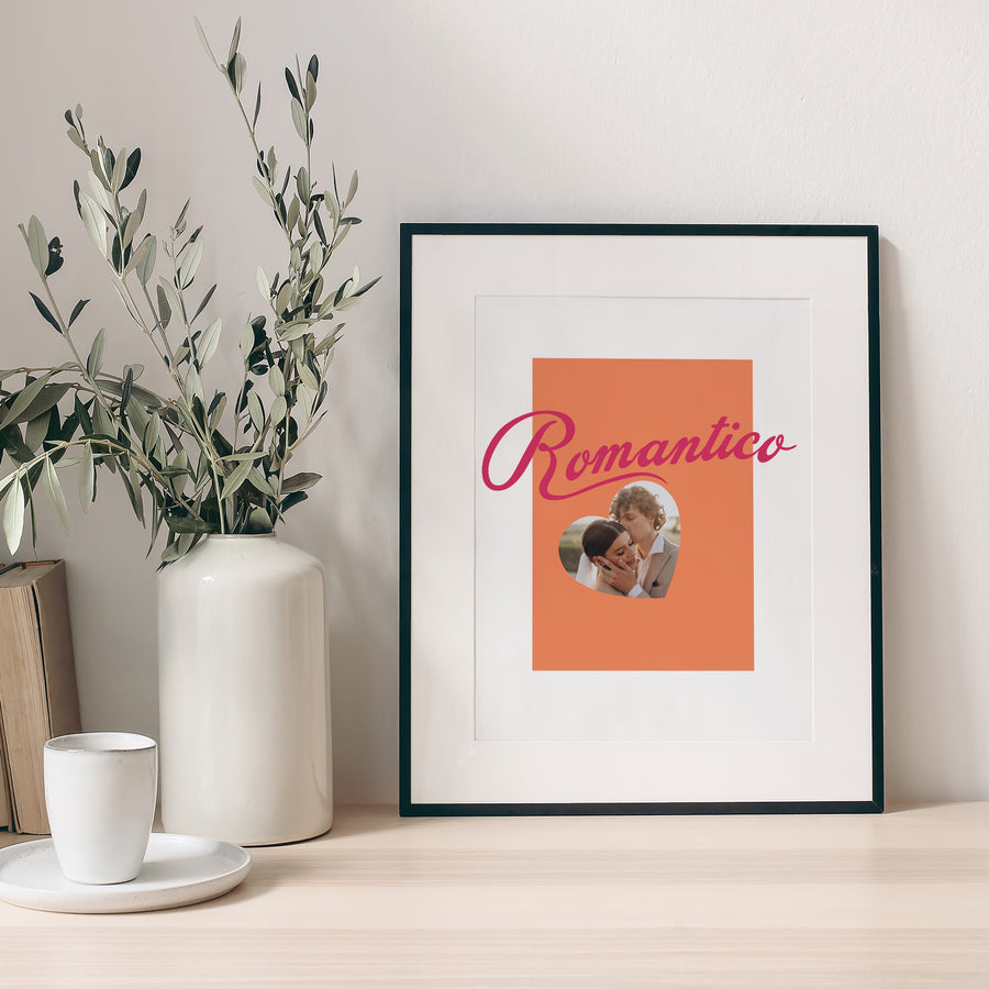 Affiche Objets Portrait Romantico photo
