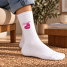 Chaussettes femme Blanches Romantico photo N° 2