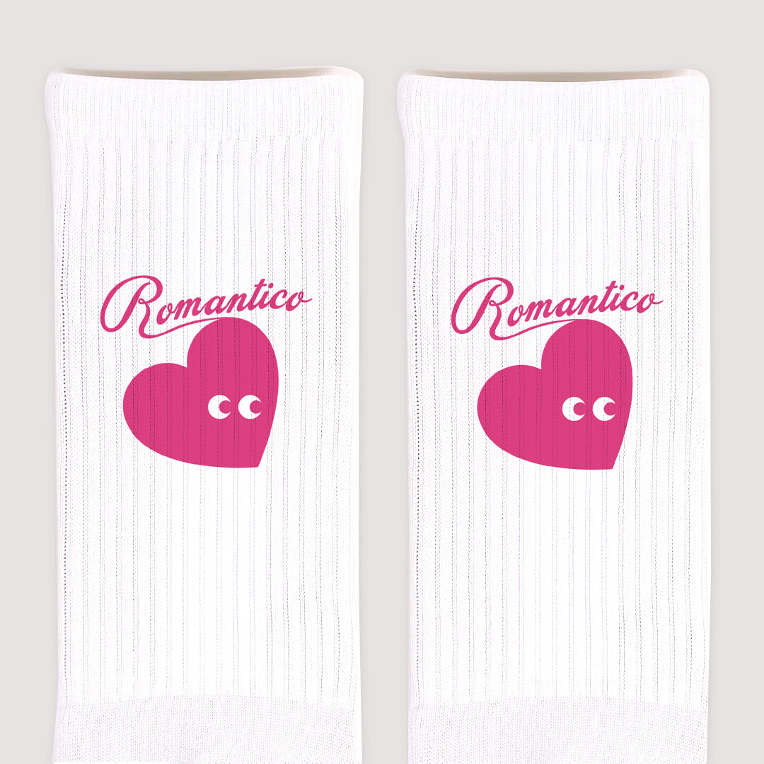 Chaussettes femme Blanches Romantico photo N° 3