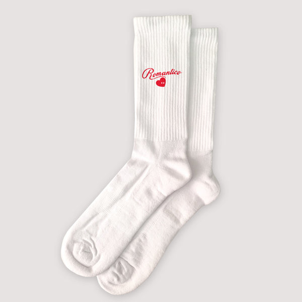 Chaussettes homme Blanches Romantico photo