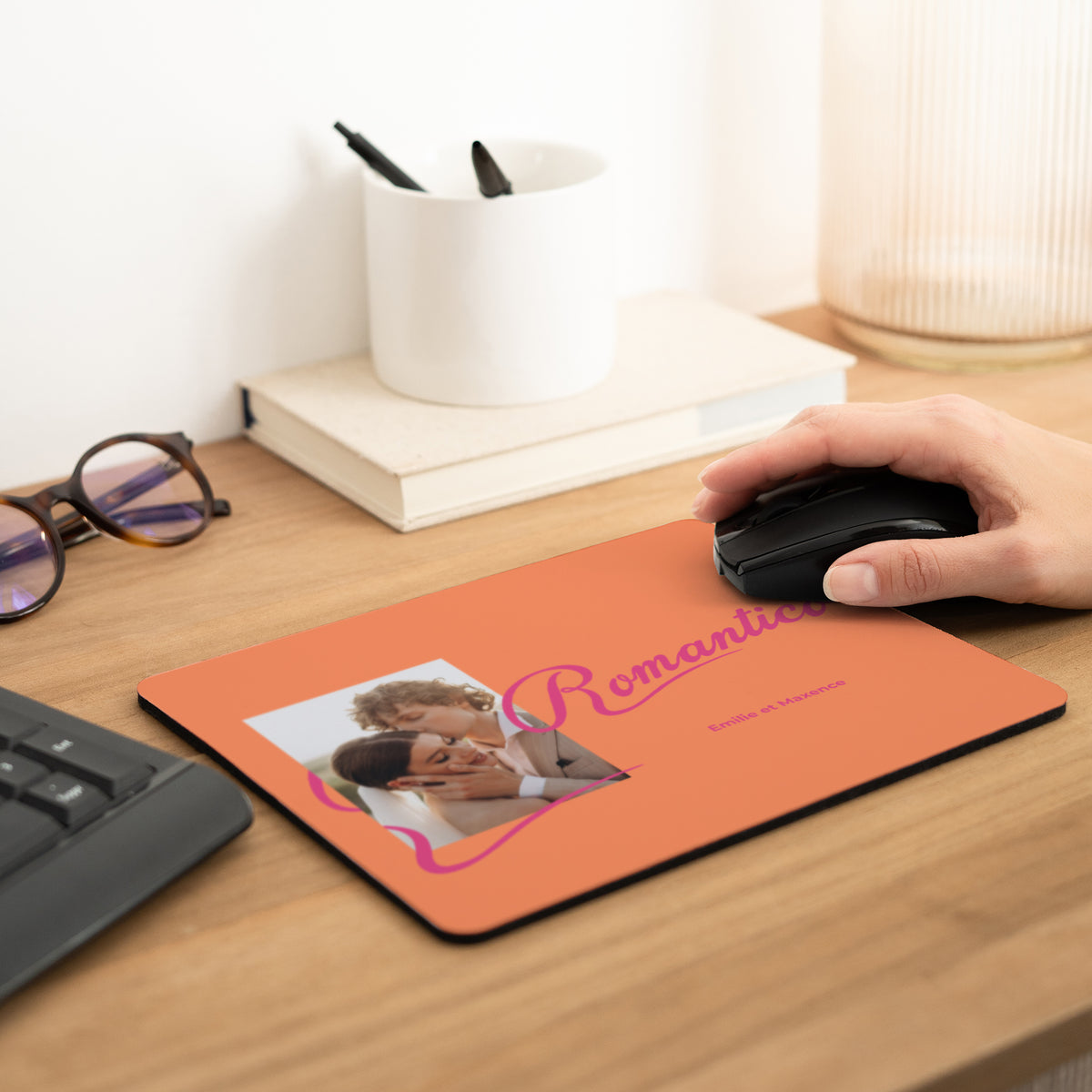 Tapis de souris Objets Rectangle Romantico photo N° 2
