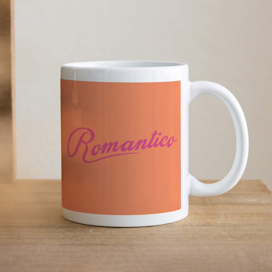 Mug Objets Blanc Romantico photo