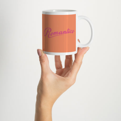 Mug Objets Blanc Romantico