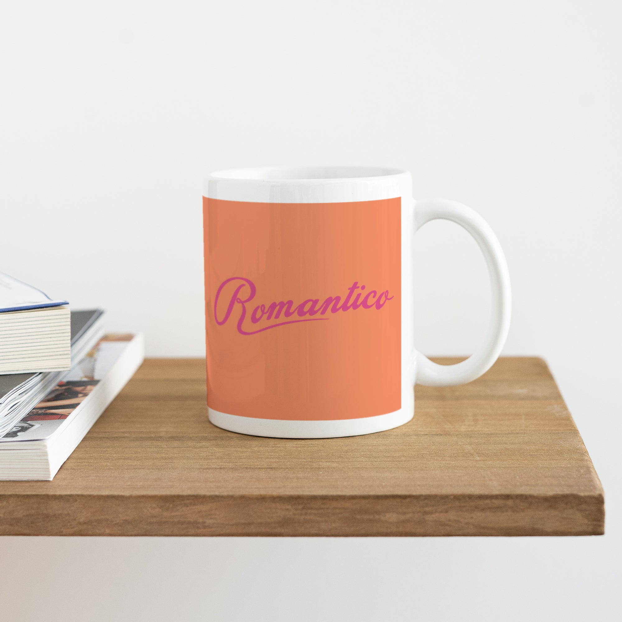 Mug Objets Blanc Romantico photo N° 4