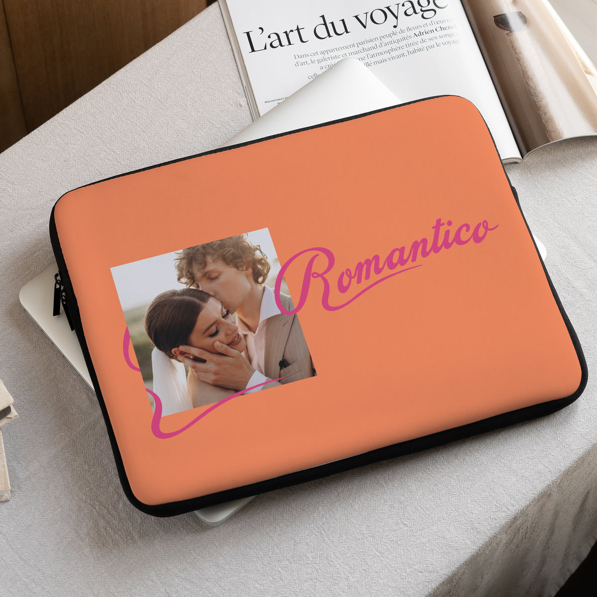Housse ordinateur 15 pouces Romantico photo N° 1