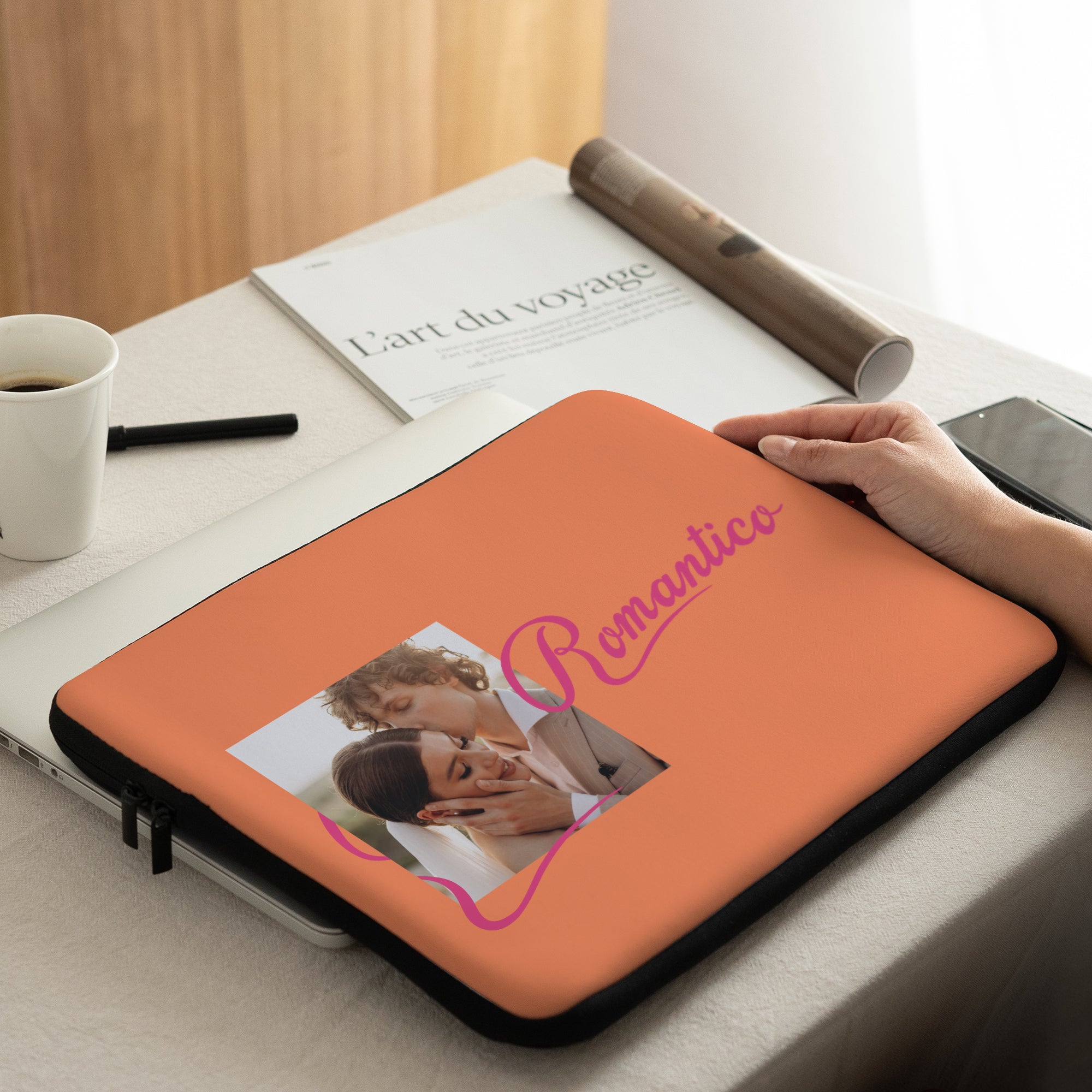 Housse ordinateur 15 pouces Romantico photo N° 2