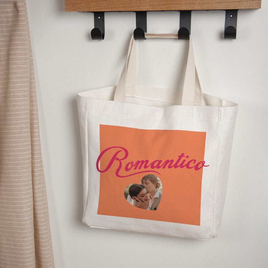 Tote bag Objets Anse en toile Romantico photo