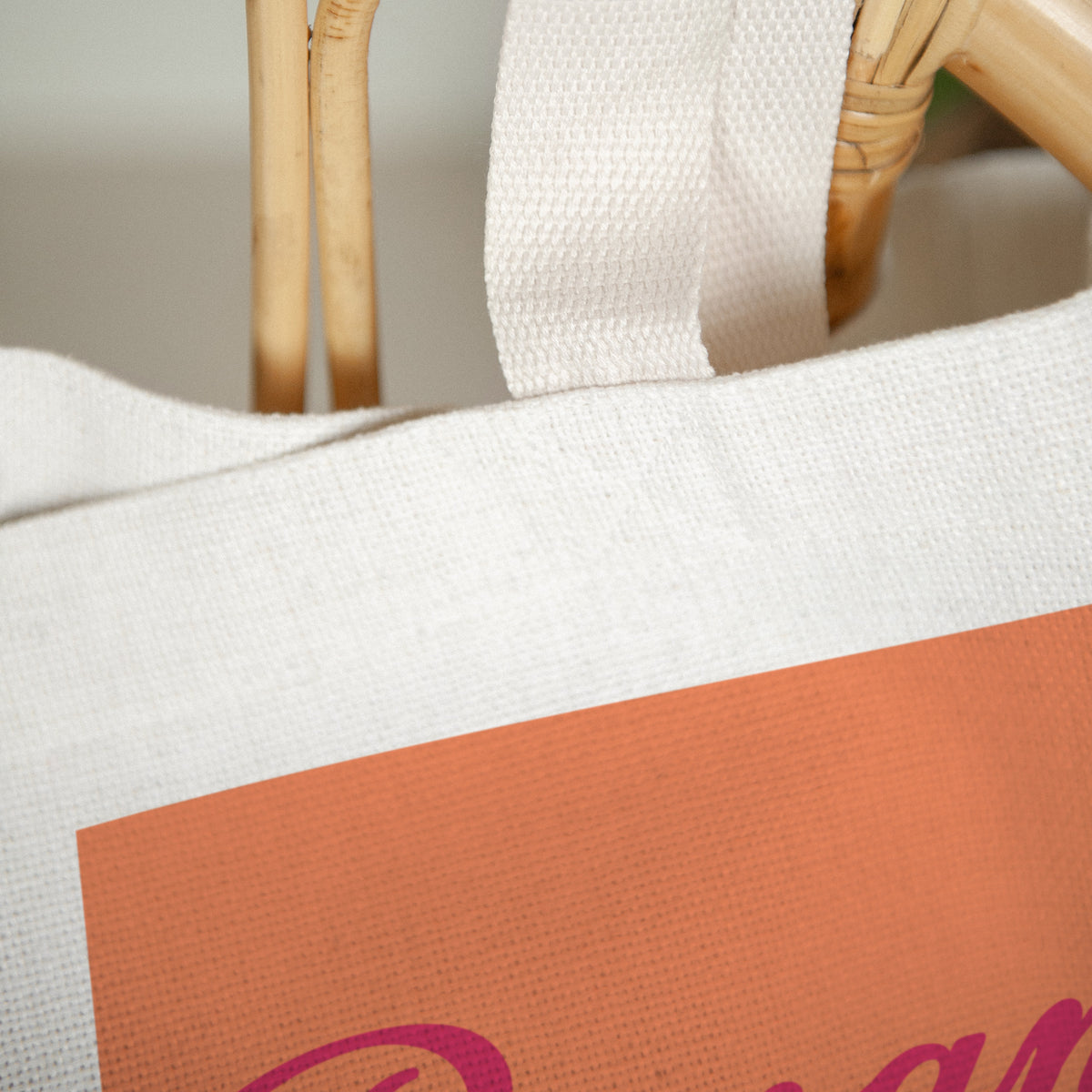 Tote bag Objets Anse en toile Romantico photo N° 3