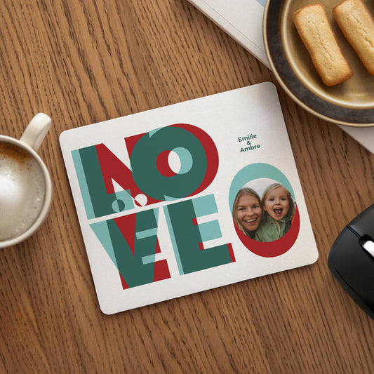 Tapis de souris Objets Rectangle LOVE NOËL II photo