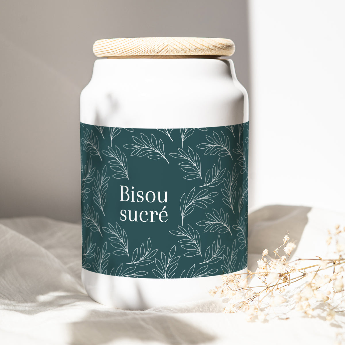 Pot en céramique Objets 65 cl Bisou sucré photo N° 1