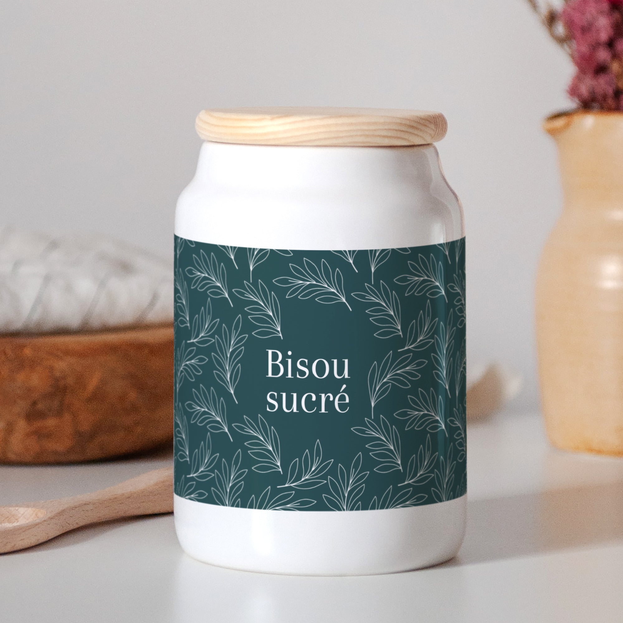 Pot en céramique Objets 65 cl Bisou sucré photo N° 2