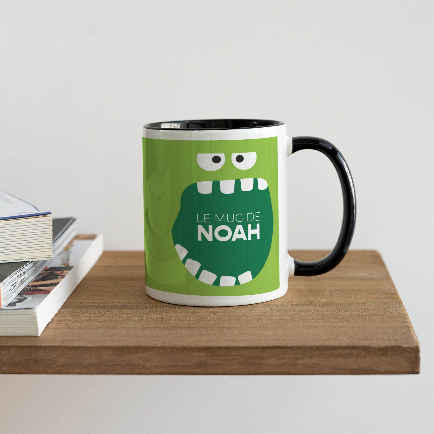 Mug Objets Noir Monster vert photo N° 4