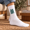 Chaussettes femme Blanches Anniversaire groovy photo N° 2