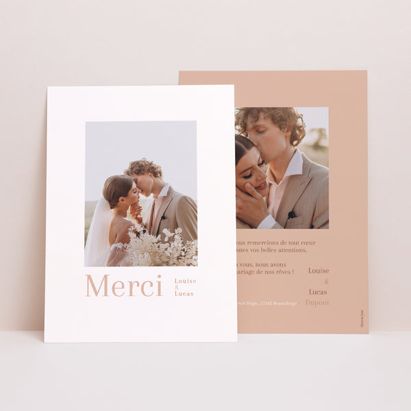 Remerciements Mariage Portrait Colorado photo