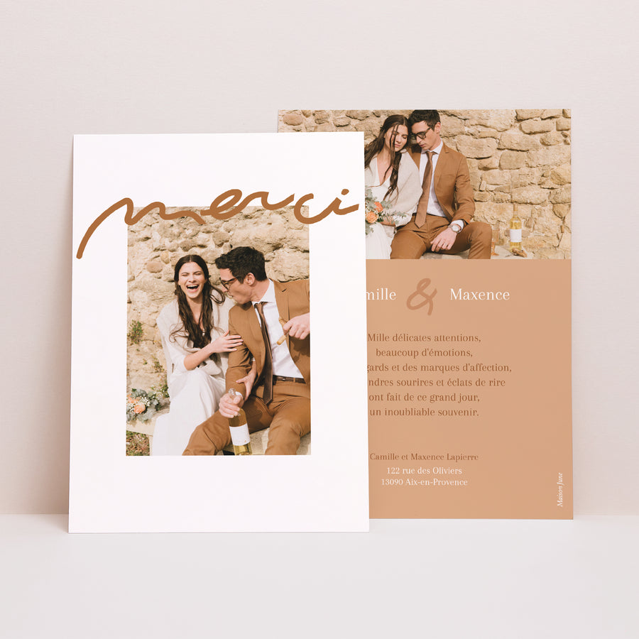 Remerciements Mariage Portrait Arkensas photo