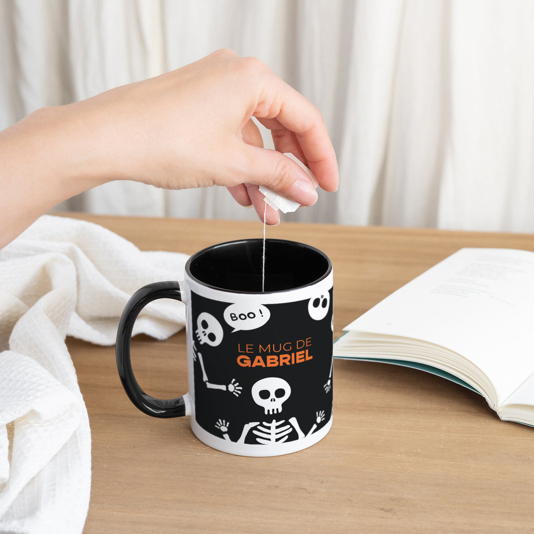 Mug Objets Noir La parade des squelettes photo N° 3