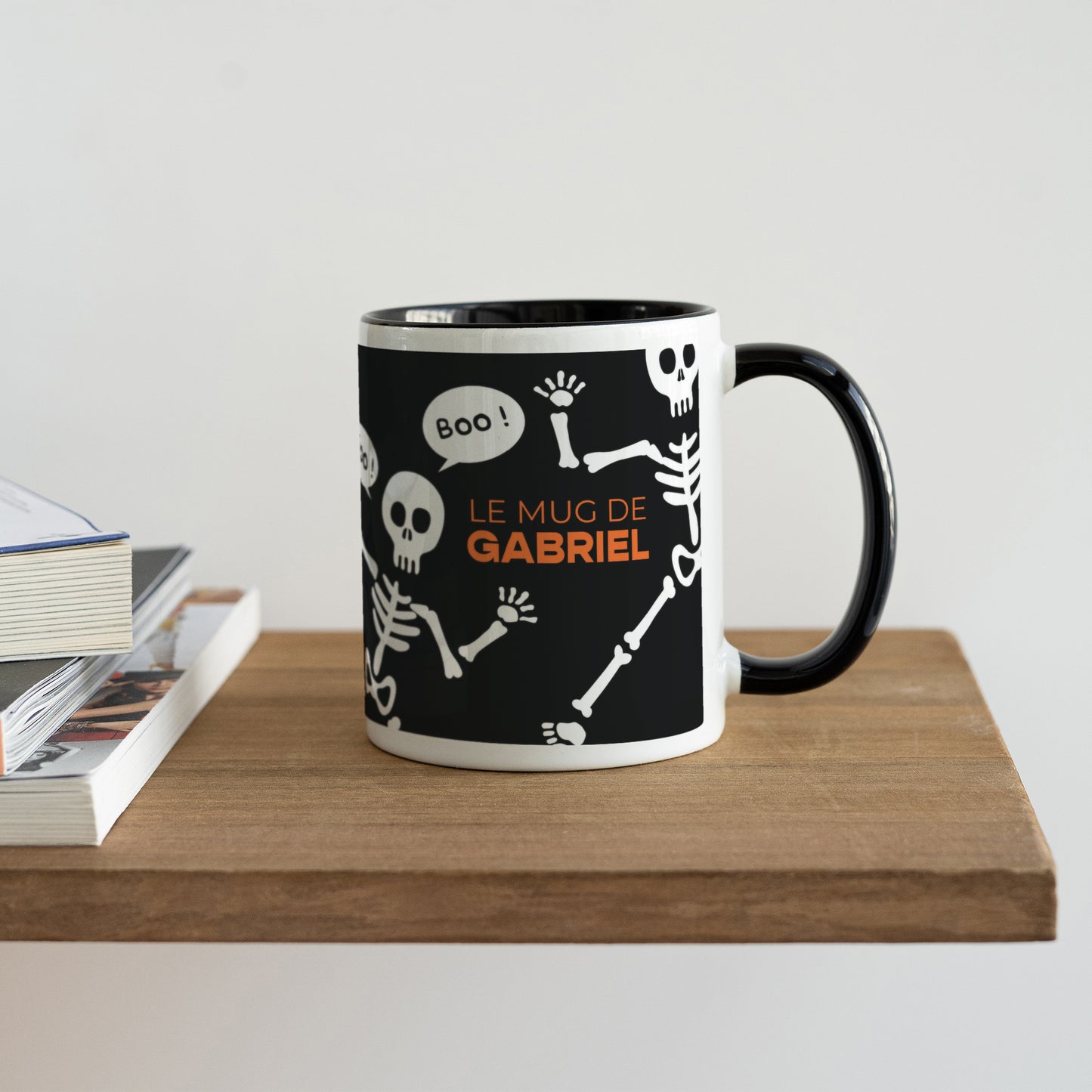 Mug Objets Noir La parade des squelettes photo N° 4