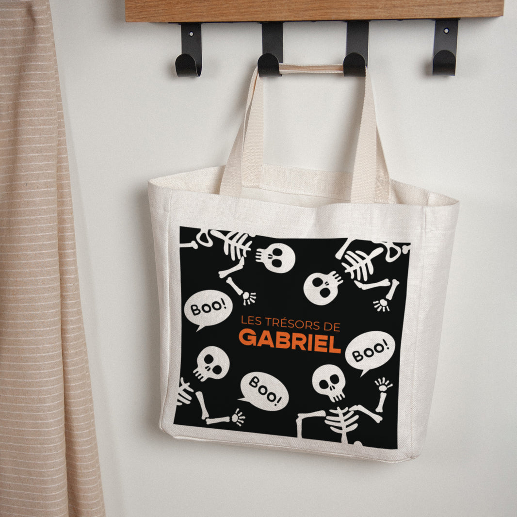 Tote bag Objets Anse en toile La parade des squelettes photo N° 1