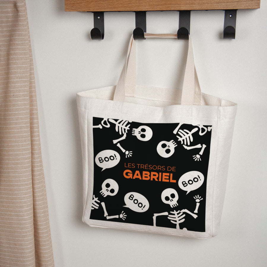 Tote bag Objets Anse en toile La parade des squelettes photo