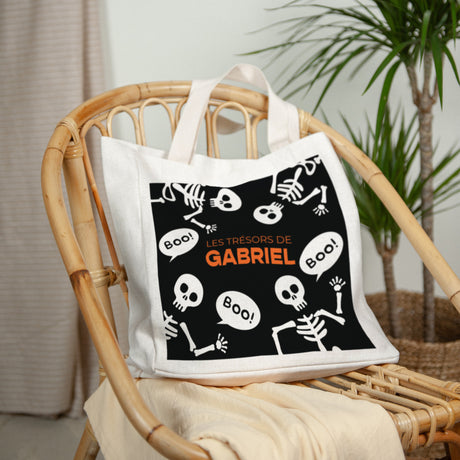Tote bag Objets Anse en toile La parade des squelettes
