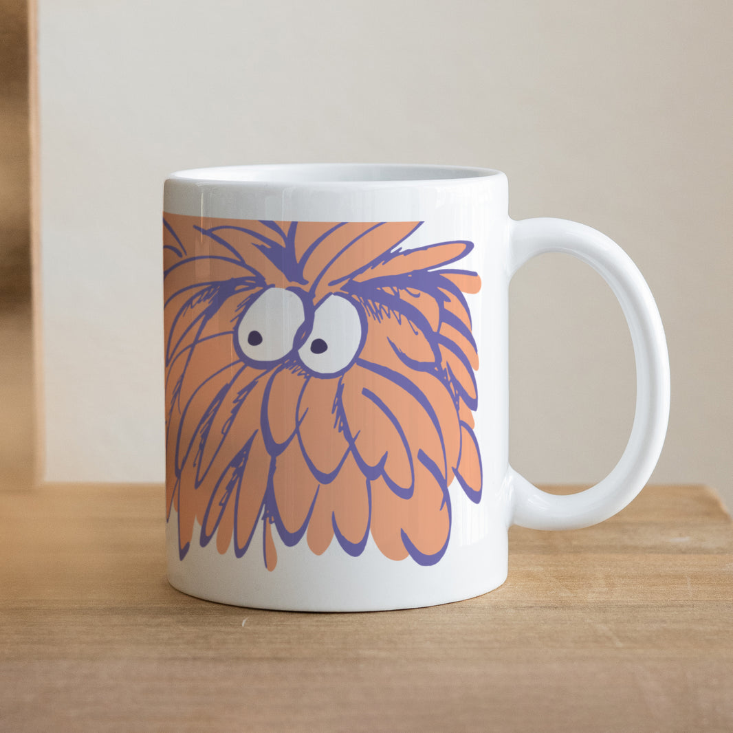 Mug Objets Blanc Monstre poilu photo N° 1