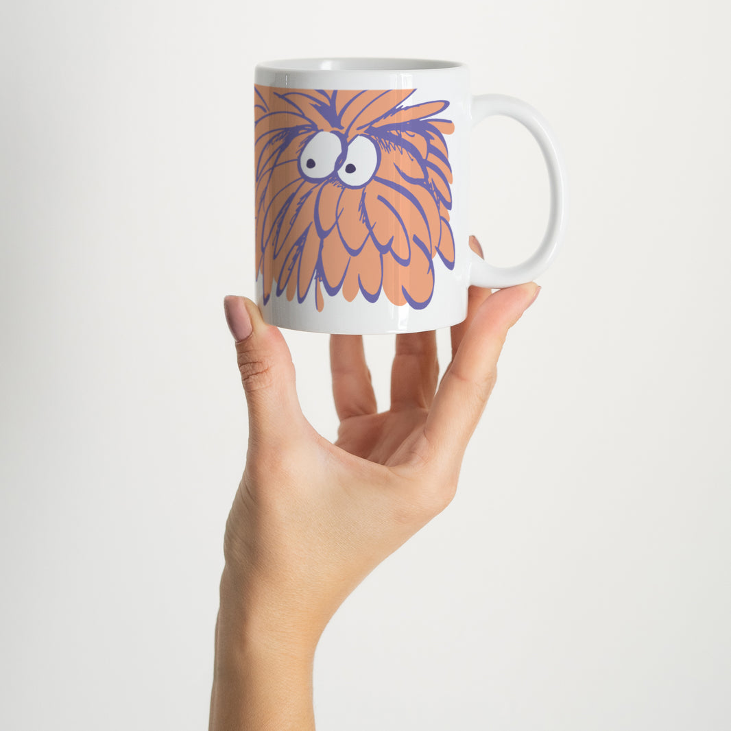 Mug Objets Blanc Monstre poilu photo N° 2