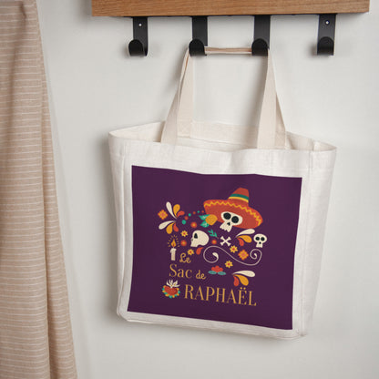 Tote bag Objets Anse en toile Dia de la muerte photo N° 1