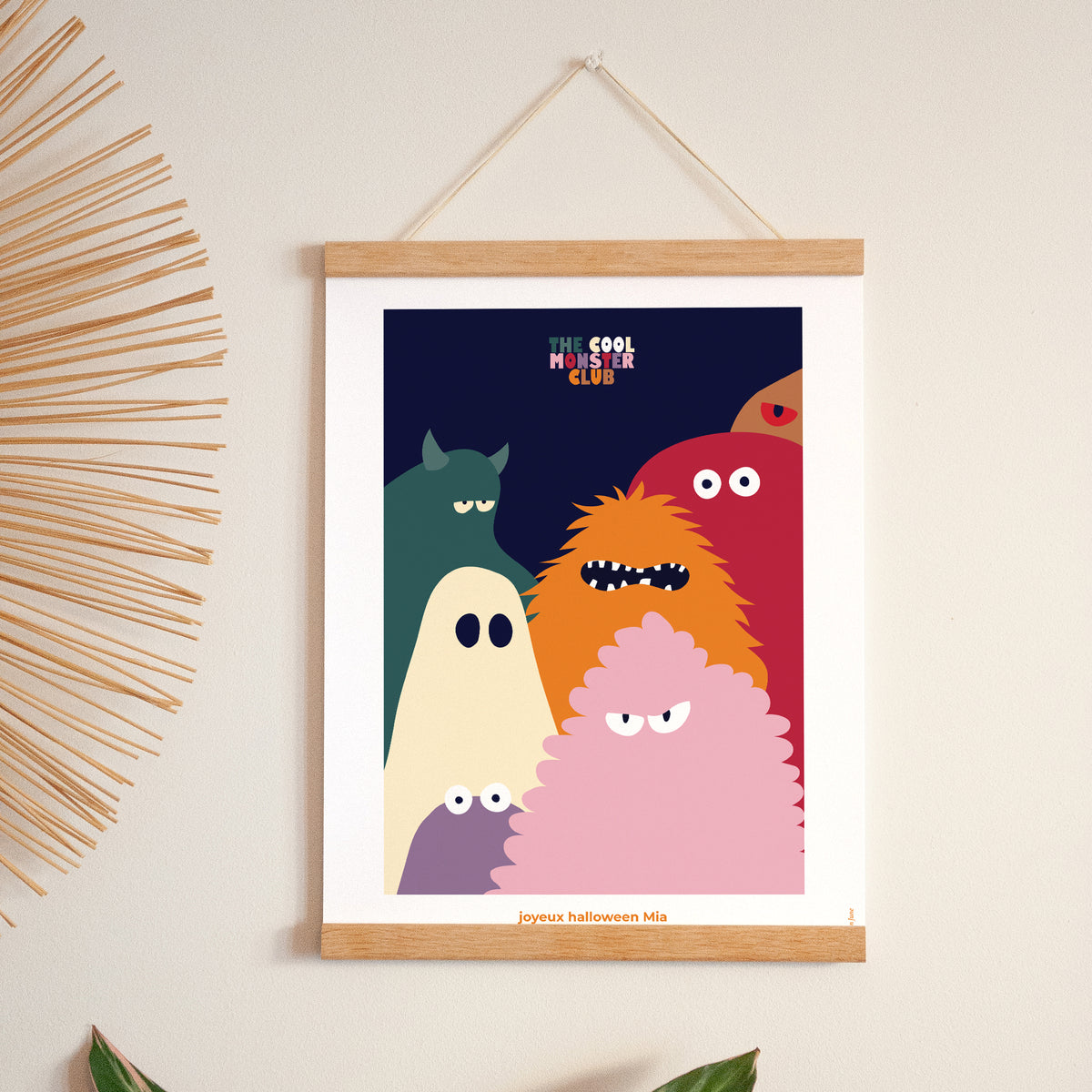Affiche Portrait 30 x 40 cm The cool monster club photo