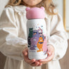 Gourde enfant Rose, 32 cl The cool monster club photo N° 1
