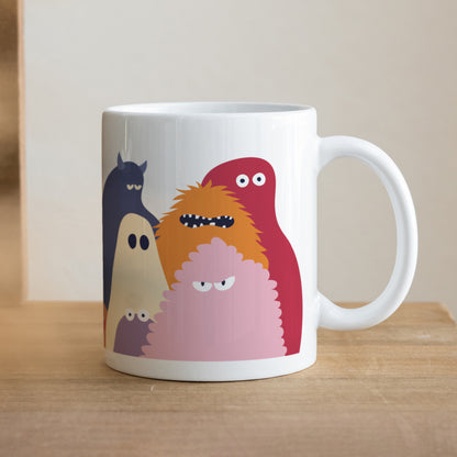 Mug Objets Blanc The cool monster club photo N° 1