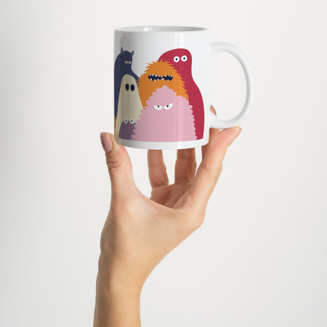 Mug Objets Blanc The cool monster club