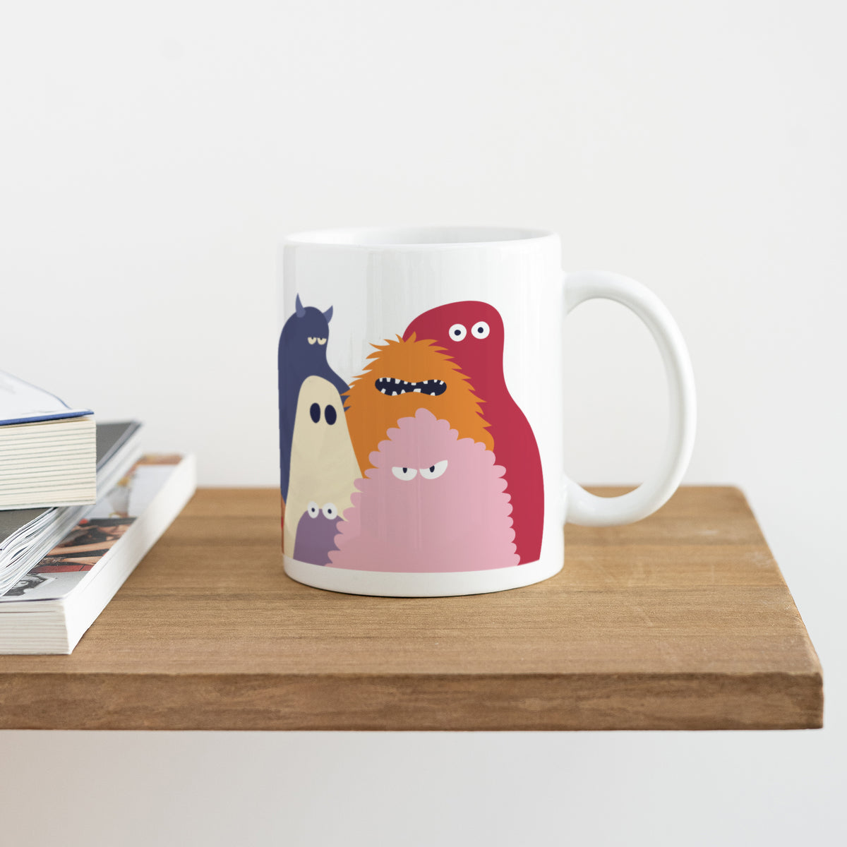 Mug Objets Blanc The cool monster club photo N° 4