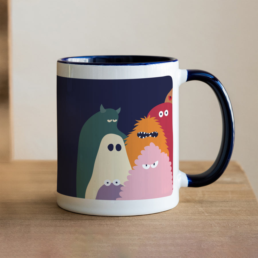 Mug Objets Bleu The cool monster club photo