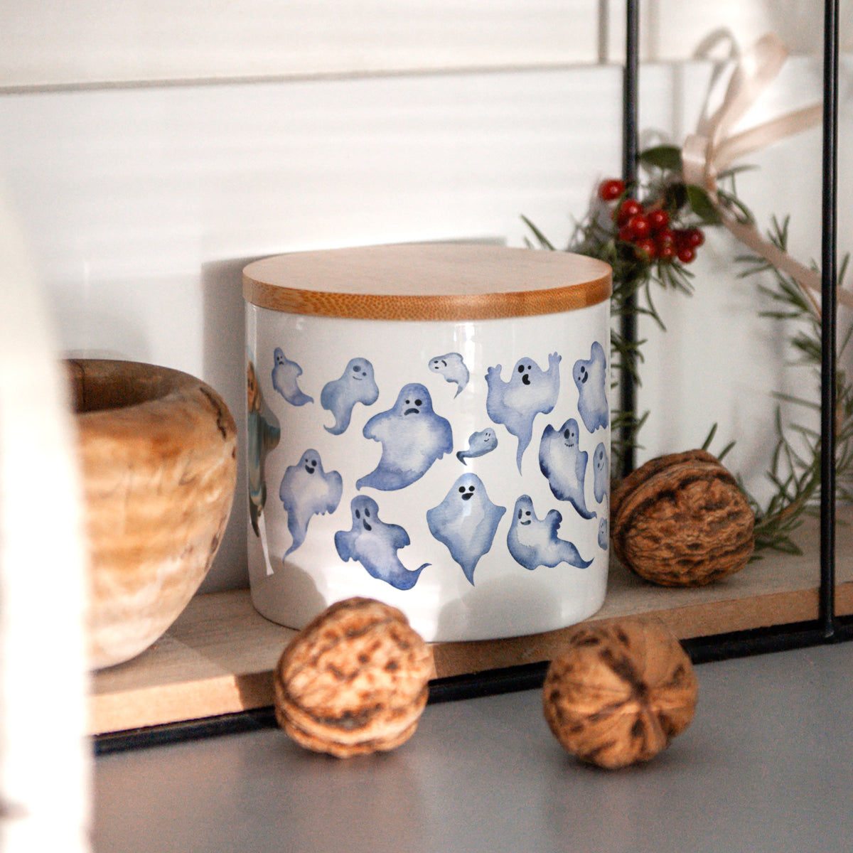 Pot en céramique Objets 48 cl Fantôme bleu photo N° 4