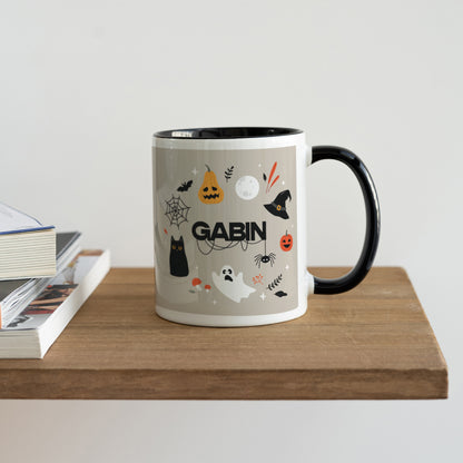 Mug Objets Noir Happy Halloween photo N° 4